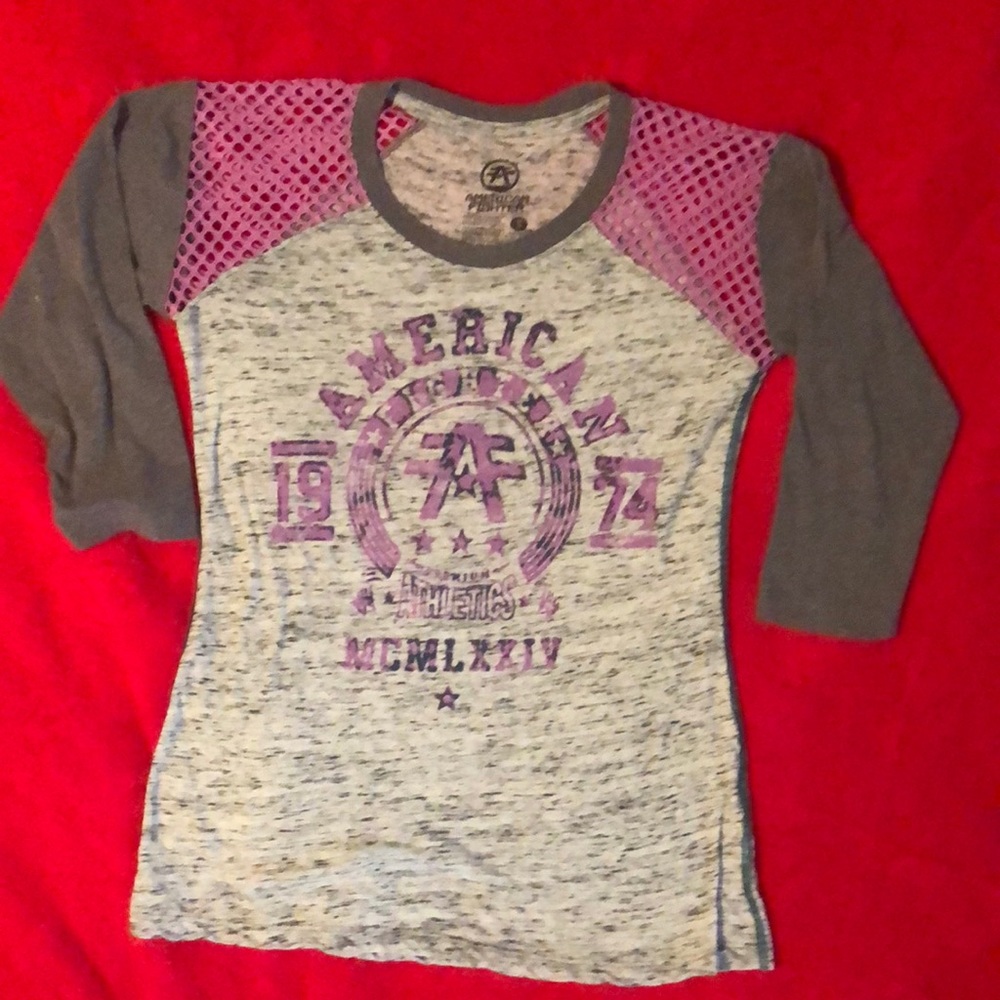 American Fighter 3/4 sleeve shirt